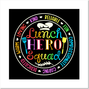 Lunch Hero Squad Posters and Art